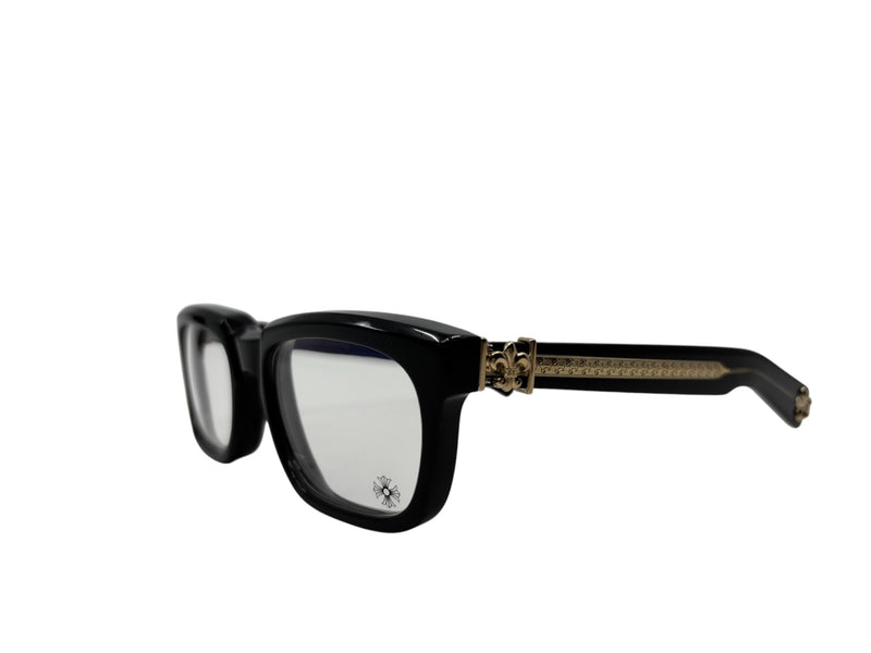 Chrome Hearts See You In Tea Glasses Black/Gold Frame