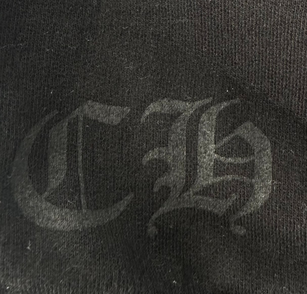 Chrome Hearts Neck Logo Crewneck Sweatshirt Black