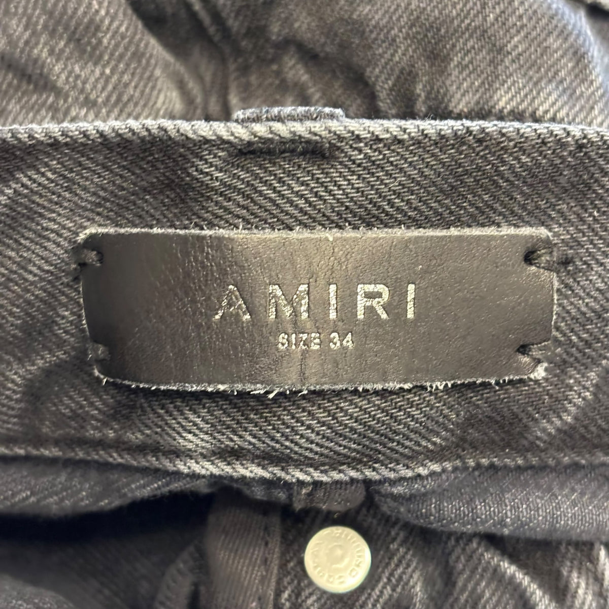 Amiri Black Jeans