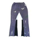 Gallery Dept Flare Sweatpants Navy