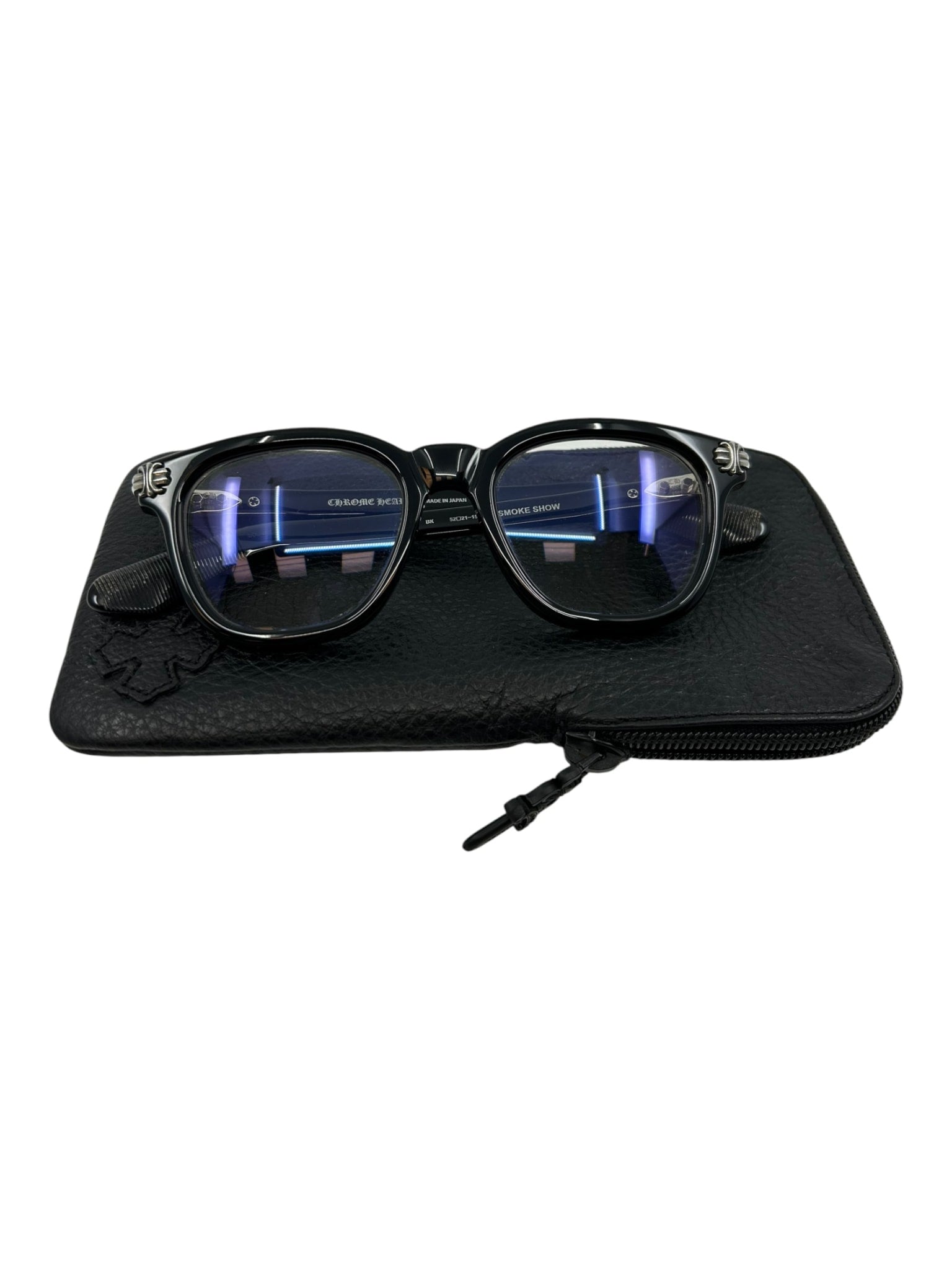 Chrome Hearts Smokeshow Glasses Black Silver