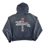 Paly I Love Hollywood Hoodie Washed Grey