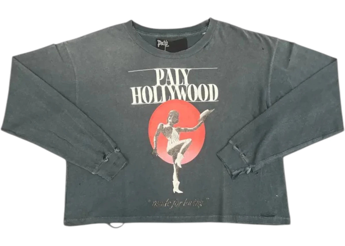 Paly Hollywood Myra Breckenridge L/S Tee Vintage Black