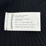 Chrome Hearts Cross 3 Cemetery Cross Patch Beanie Cap Black
