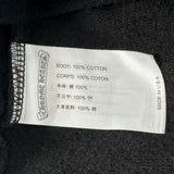 Chrome Hearts Neck Logo Crewneck Sweatshirt Black