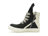 Rick Owens Geobasket Jumbo Lace High Black Milk