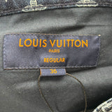 Louis Vuitton Kim Jones Monogram Denim Jeans Blue
