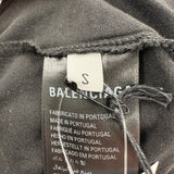 Balenciaga Scaré Coeur Oversized Tee Black