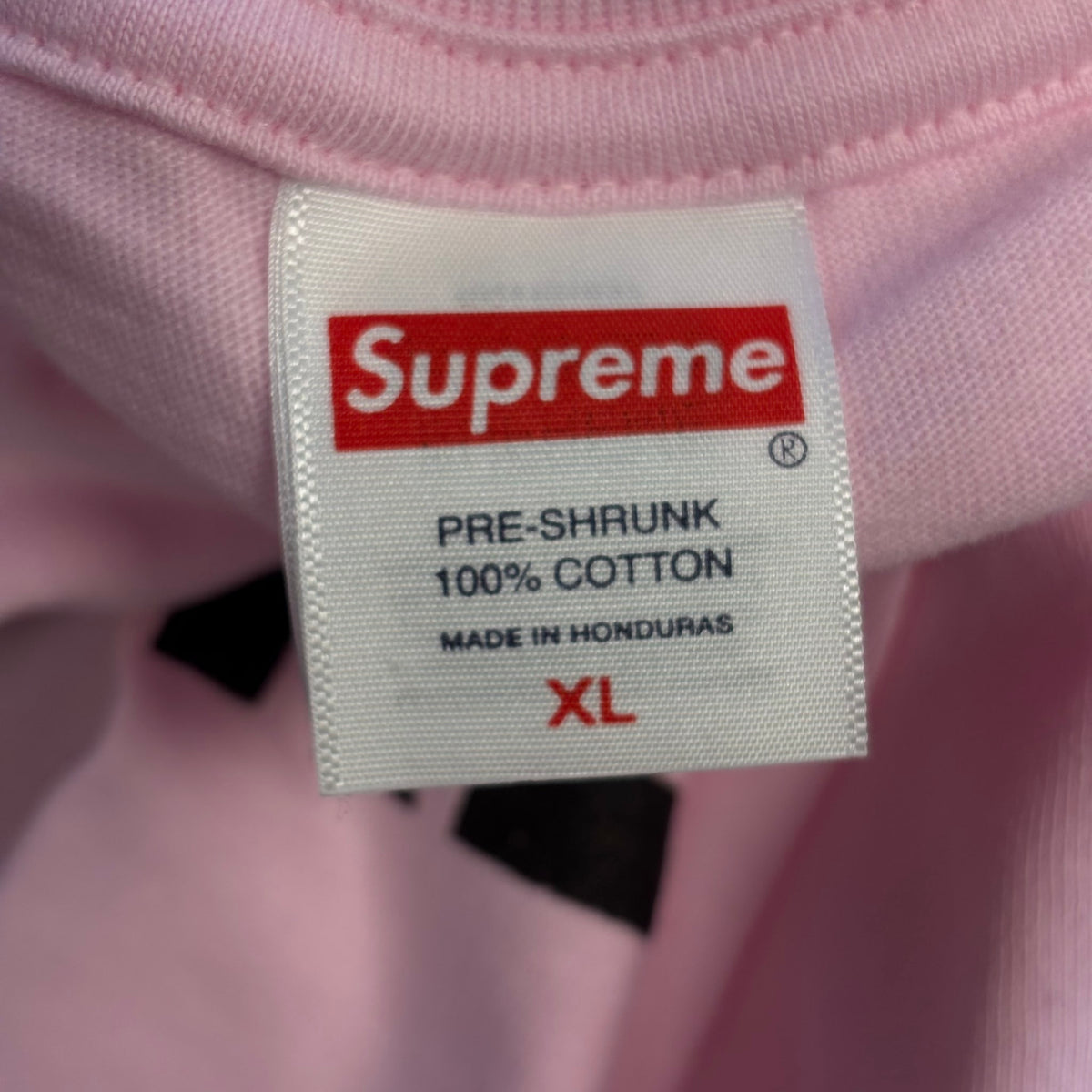 Supreme Hard Tee Pink