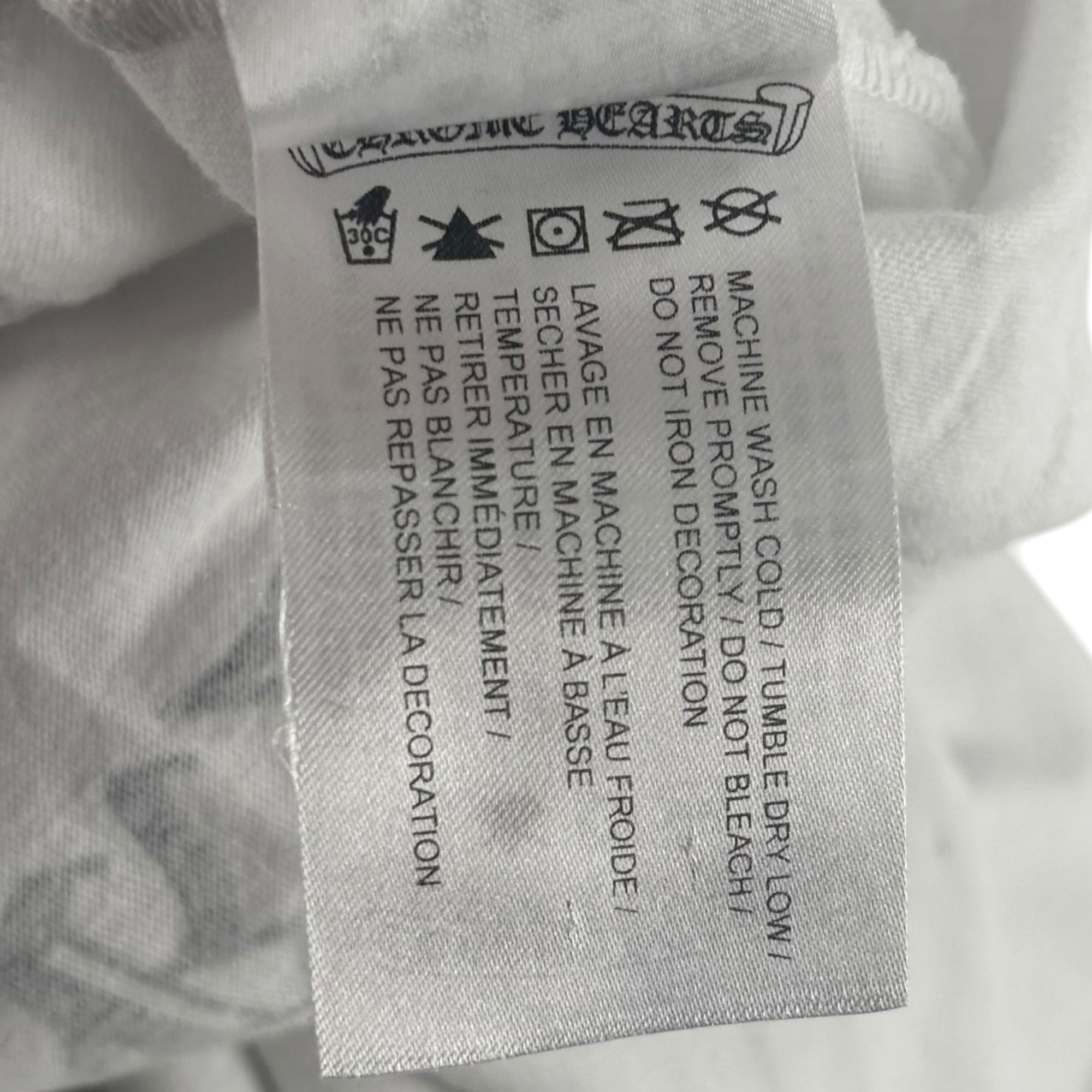 Chrome Hearts New York Exclusive Horseshoe Shirt White