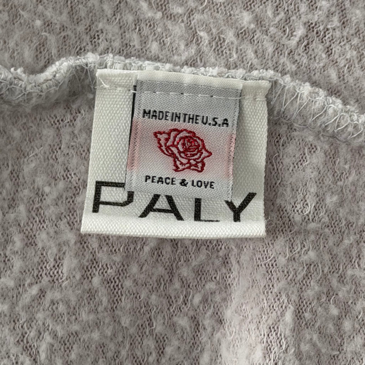 Paly Love Needs Care Crewneck Grey