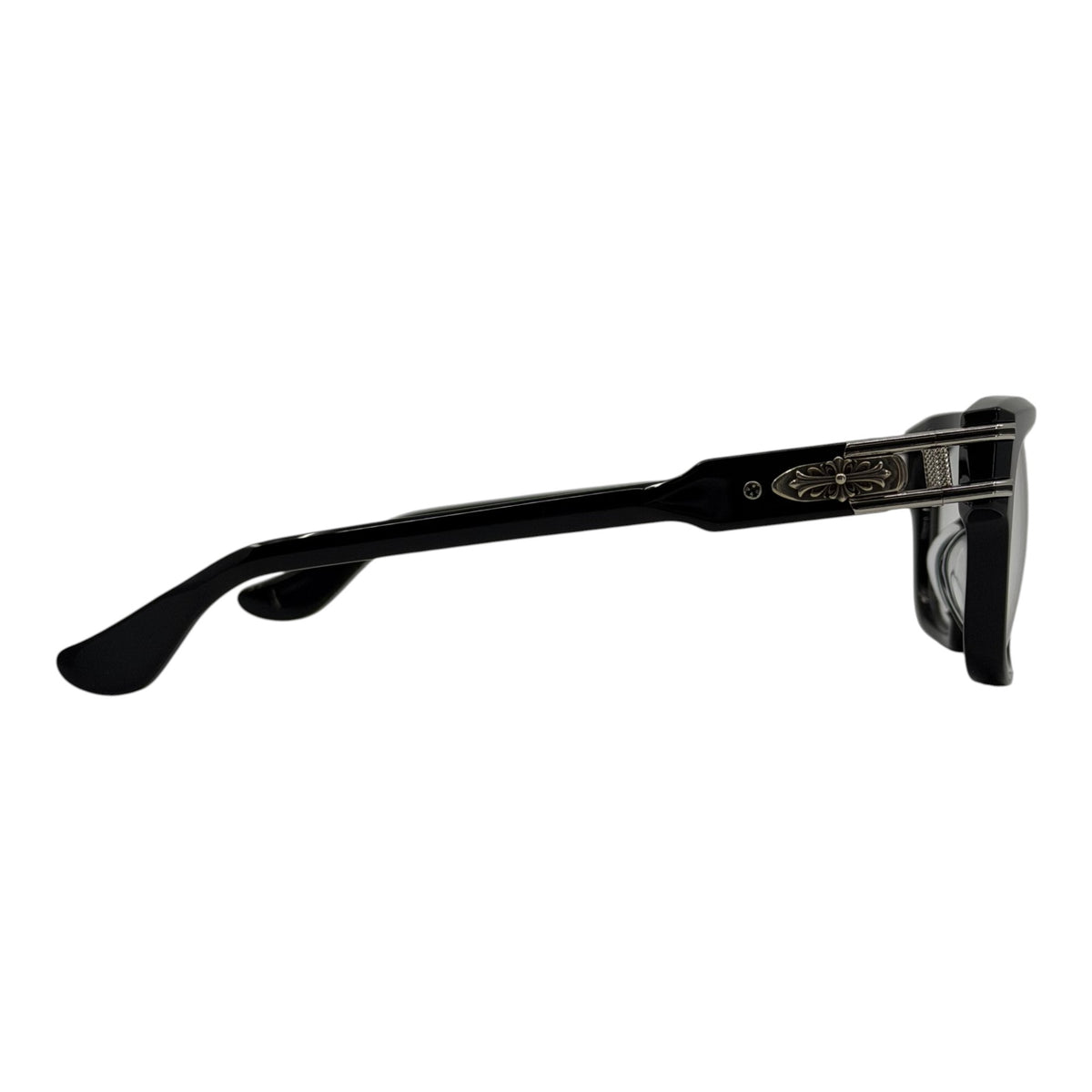 Chrome Hearts Bulge Glasses Black Silver
