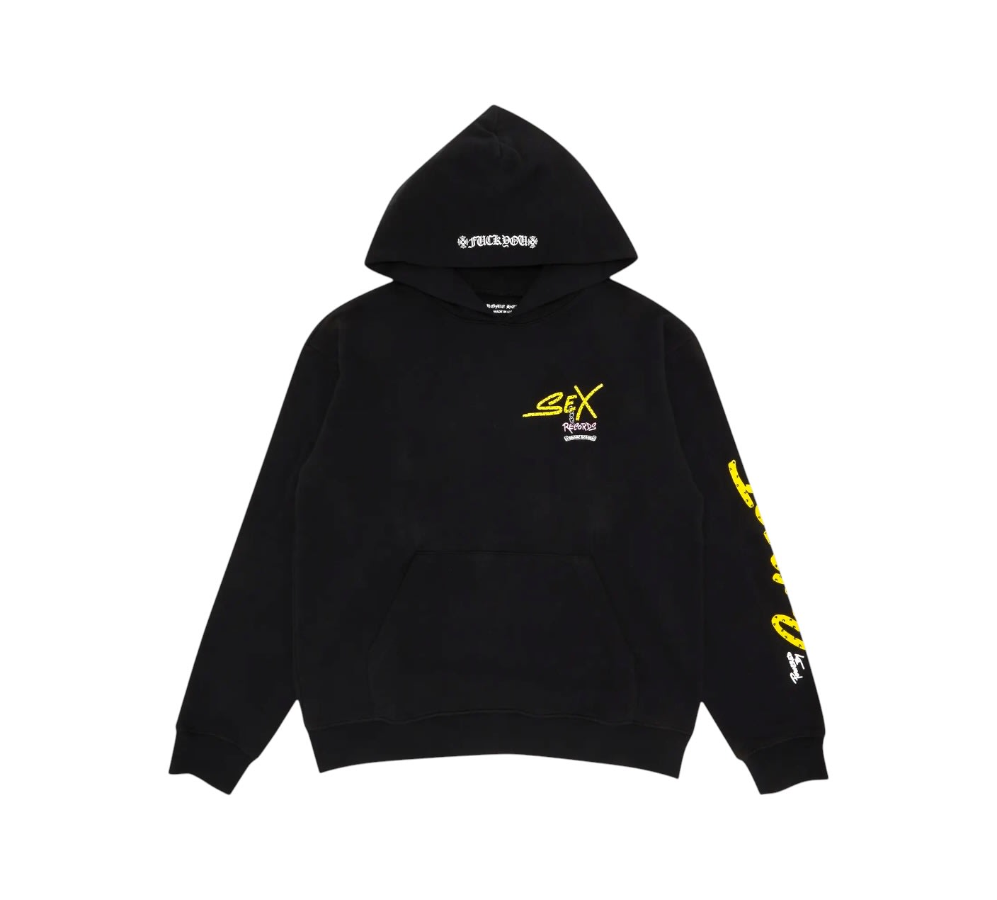 Chrome Hearts Matty Boy Sex Records Concept Hoodie Black