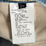 Kapital 14oz Denim 5P Monkey Cisco Blue