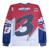Satoshi Nakamoto Speedway Long-Sleeve Red