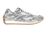 Bottega Veneta Orbit Sneaker Silver White