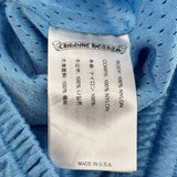 Chrome Hearts Sports Mesh Varsity Shorts Blue