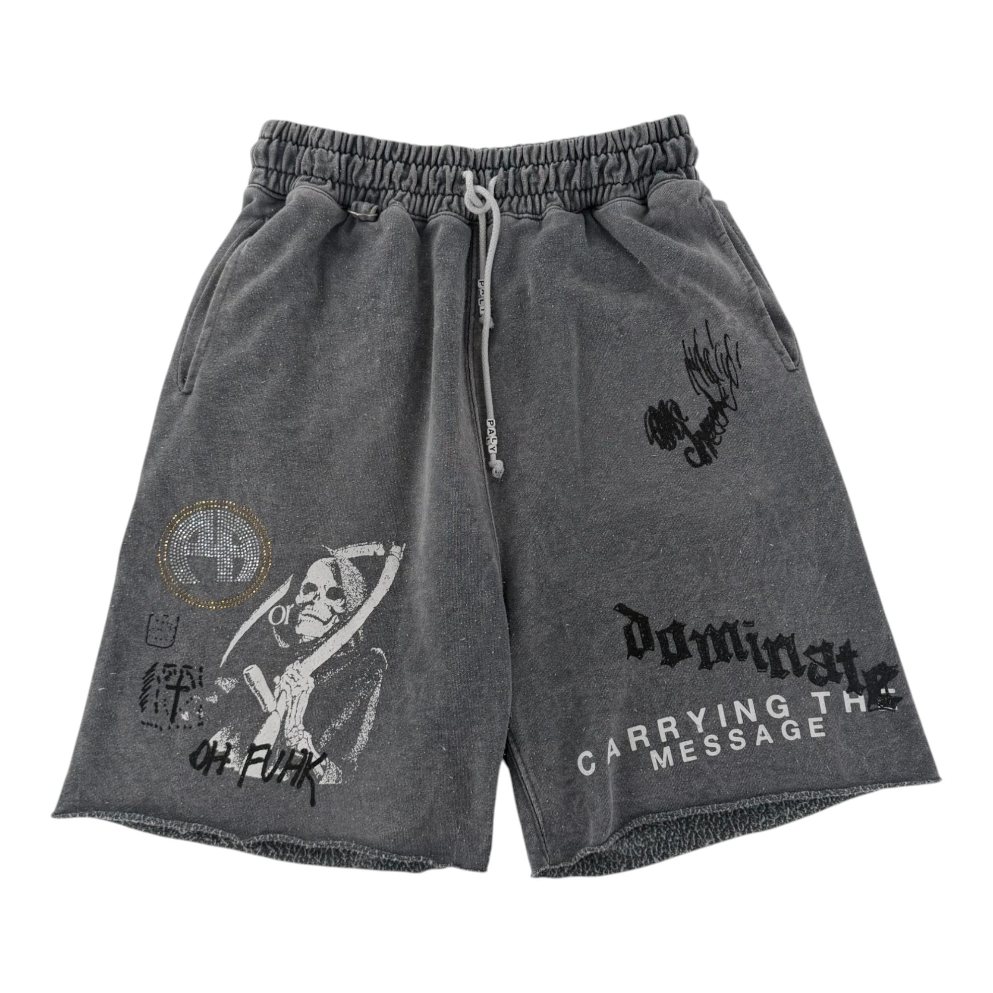 Paly Carrying The Message Sweatshort Vintage Black