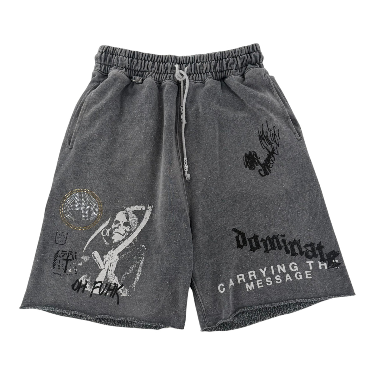 Paly Carrying The Message Sweatshort Vintage Black