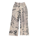 Vertabrae Grafitti Sweatpants Ivory