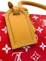Louis Vuitton Speedy P9 Bandoulière 25 Monogram Leather Red