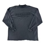 Balenciaga Inside Out Vintage BB Longsleeve Tee Washed Black