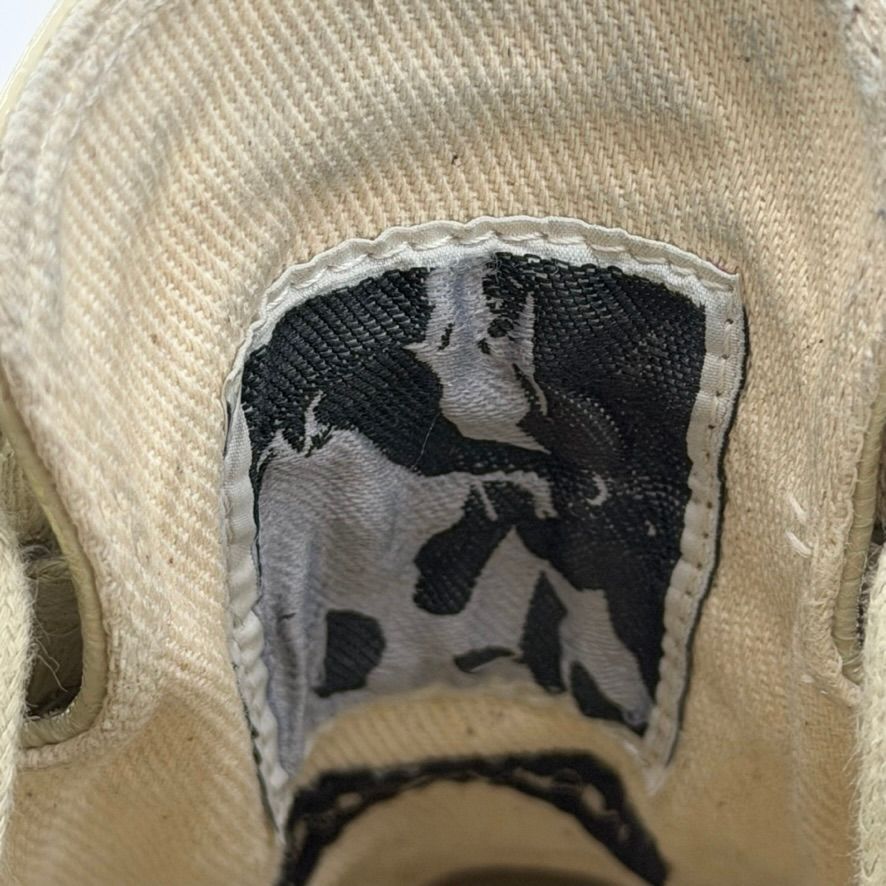 Rick Owens DRKSHDW Ramone Low Foil Metallic Pale Sneaker