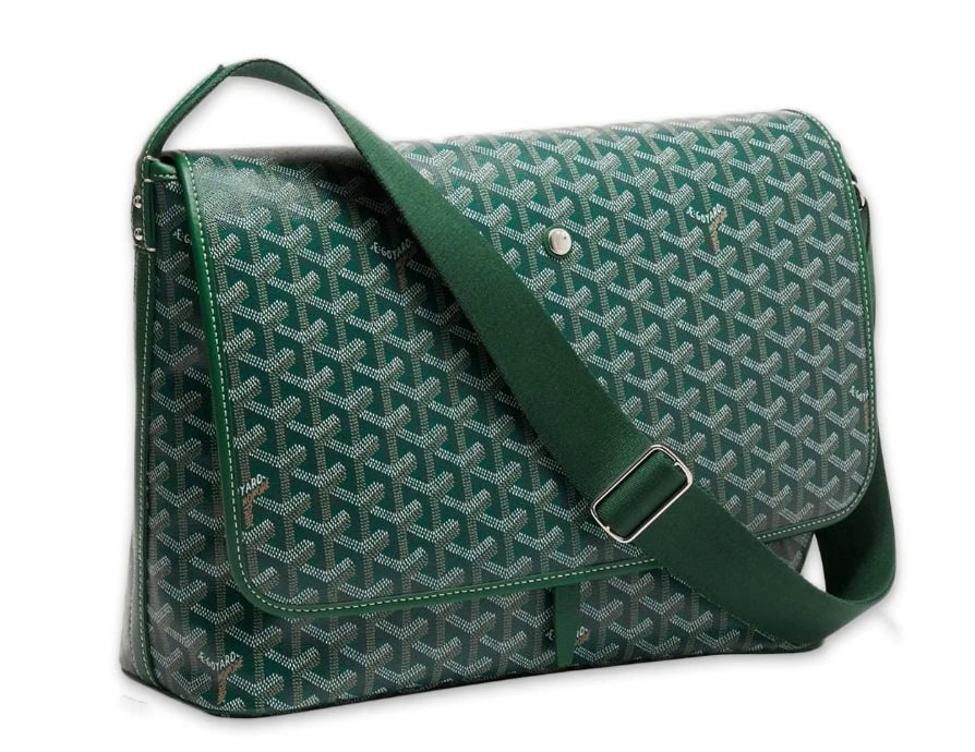 Goyard Capetien Messenger GM Green