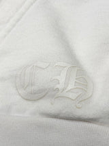 Chrome Hearts Horshoe Hoodie White on White