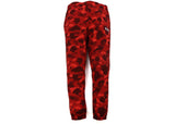 BAPE Color Camo Sweat Pants (FW21) Red