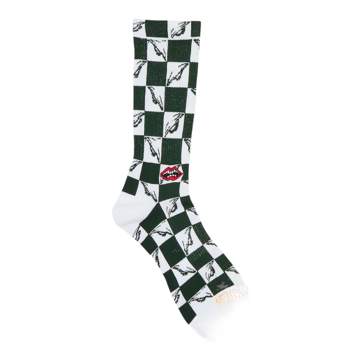 Chrome Hearts x Matty Boy 99 Eyes Single Pair Sock Green