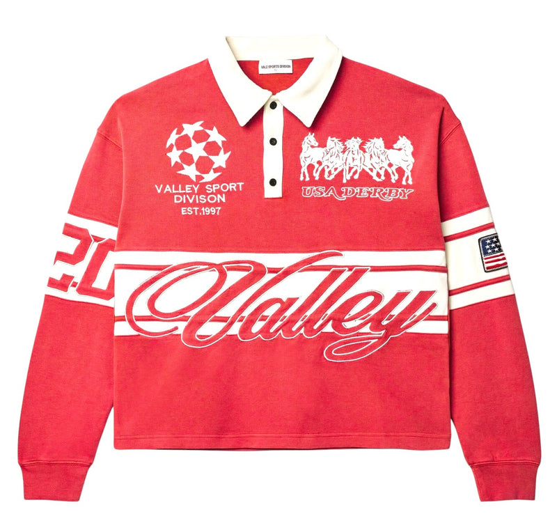 Vale Victory Valley Red Derby Shirt