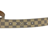 Louis Vuitton Belt Initiales Damier Azur Blue/White