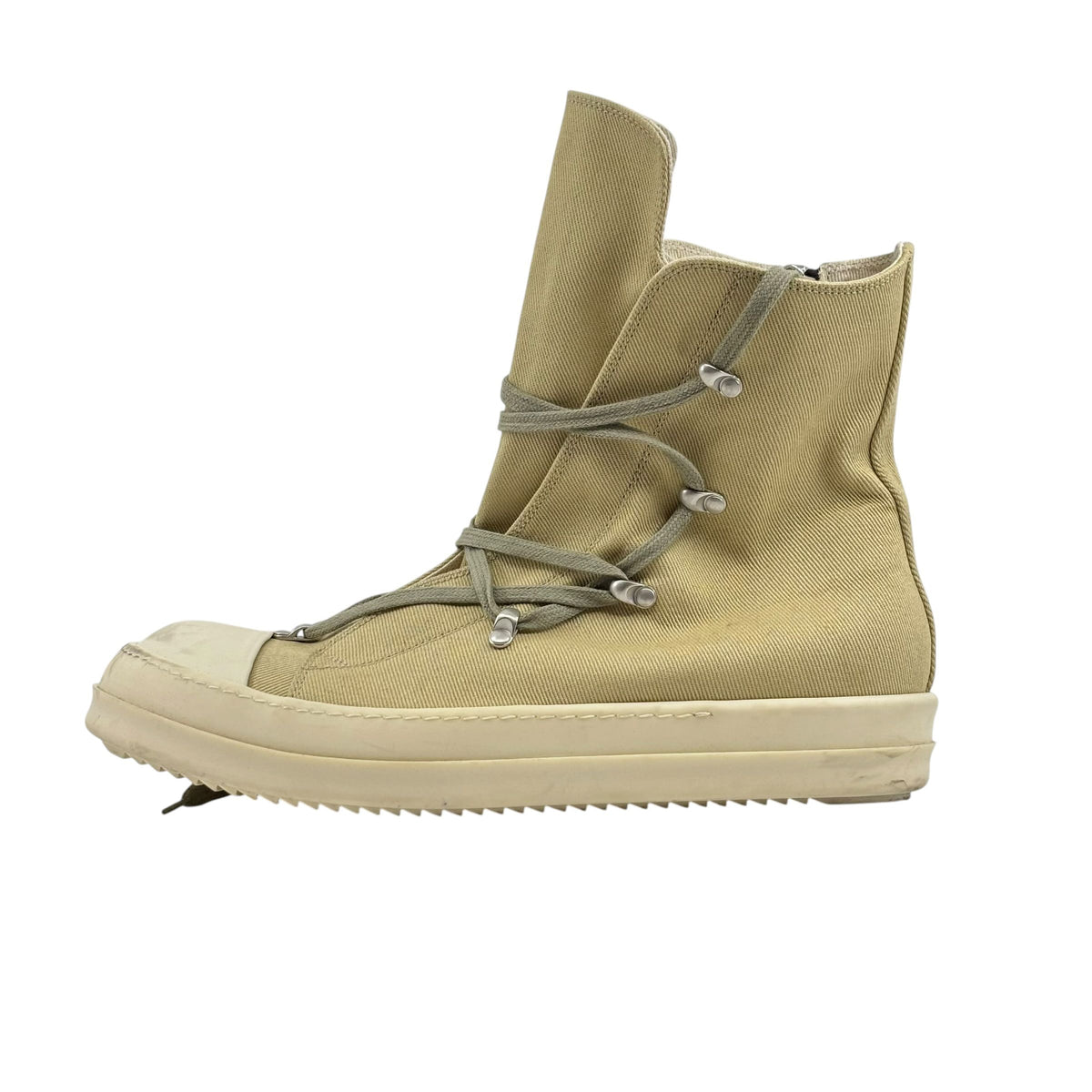 Rick Owens Hexa Ramones High Parchment Pearl