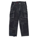Supreme True Religion Patchwork Cargo Pant Black