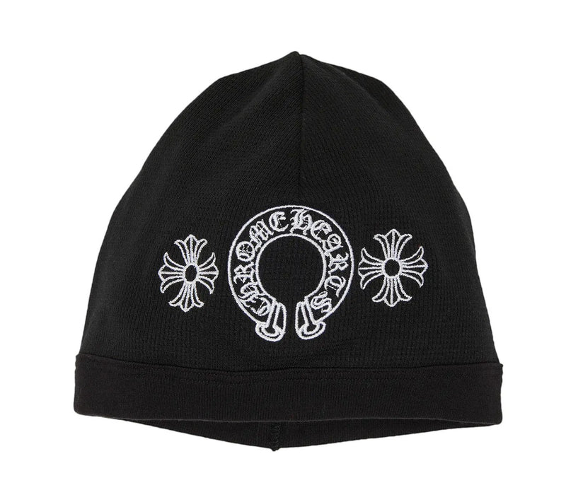 Chrome Hearts Biker Thermal Horseshoe Beanie 'Black'