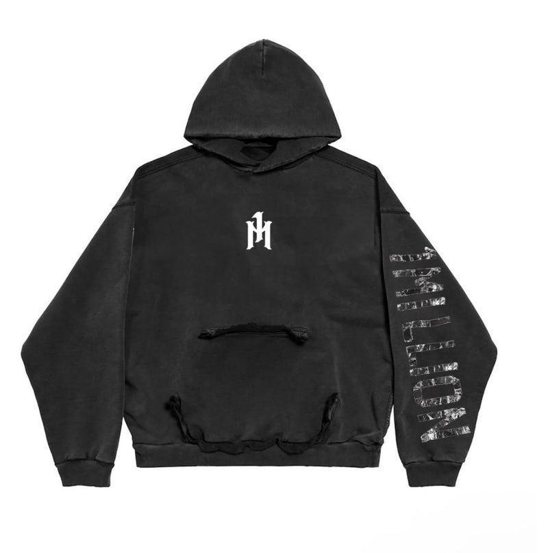 One Million Midnight Black Hoodie Presence Set