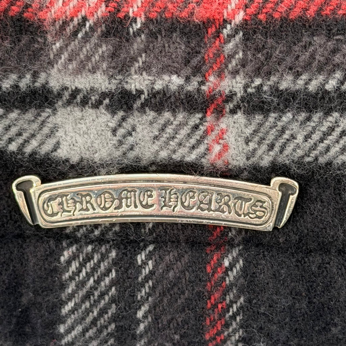Chrome Hearts Fur Lined Flannel Black