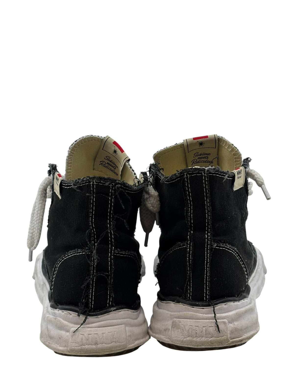 Maison Mihara High Top Sneaker Black