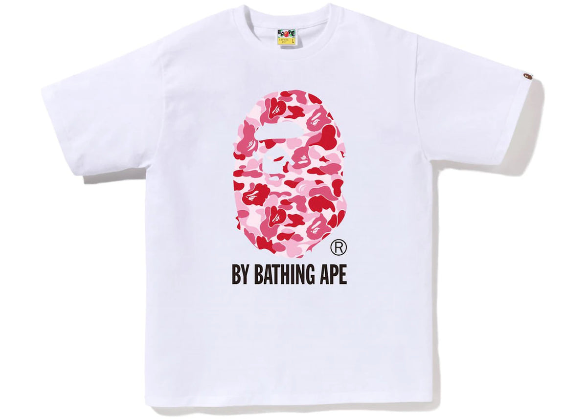 BAPE ABC Camo By Bathing Ape Tee White/Pink