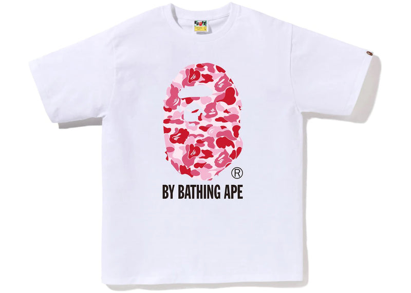 BAPE ABC Camo By Bathing Ape Tee White/Pink