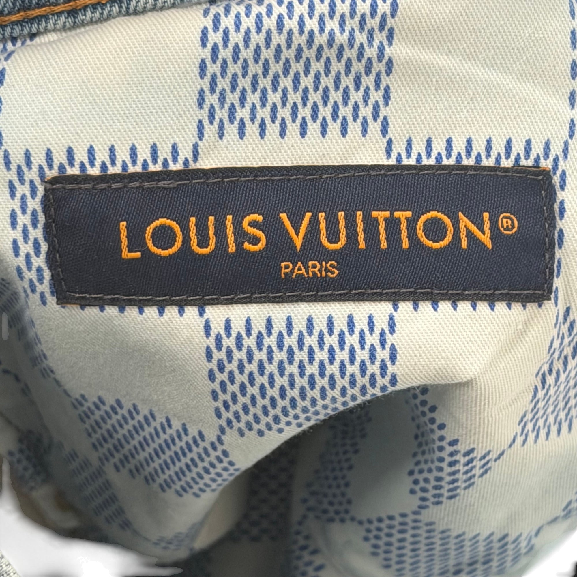 Louis Vuitton Skate Fit Denim Light Blue
