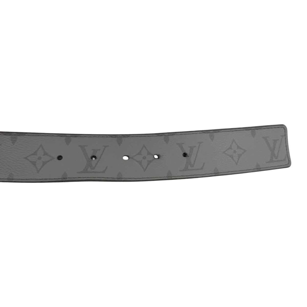 Louis Vuitton Monogram Belt White