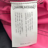 Chrome Hearts Leather Double Knee Carpenter Nylon Pants Brown