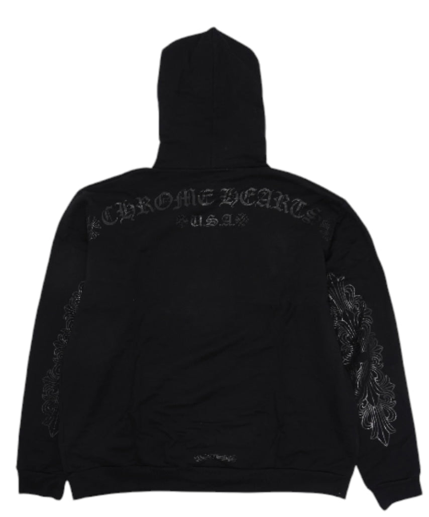 Chrome Hearts Online Exclusive Tonal Horseshoe Logo Hoodie