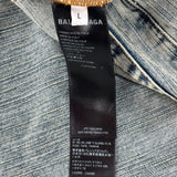 Balenciaga Italian Indigo Ring Denim