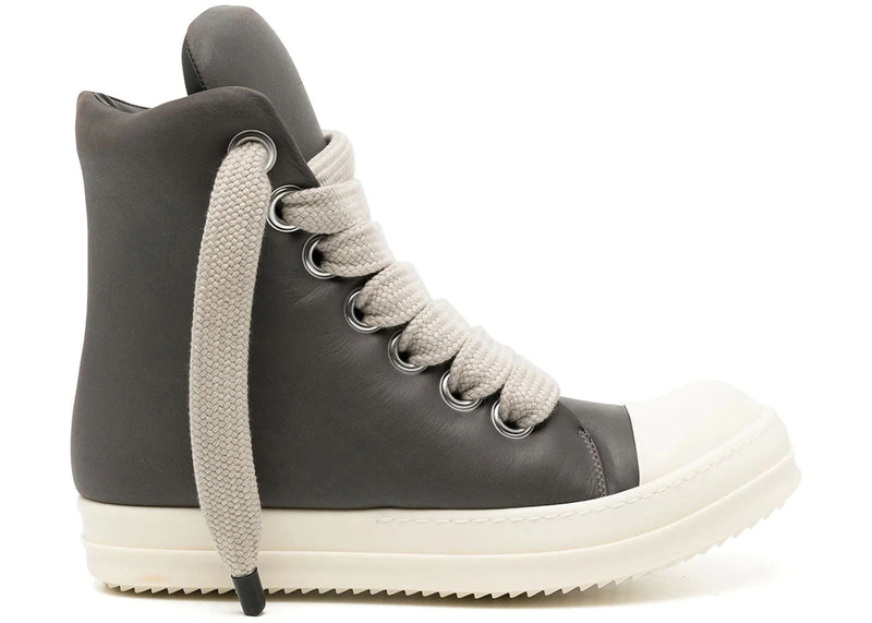Rick Owens Jumbo Lace Padded Ramones High Dark Dust Sneaker