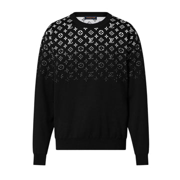 Louis Vuitton Gradient Cotton Sweater Black/White