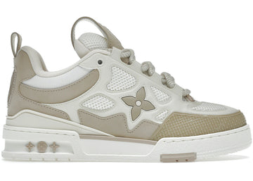 Louis Vuitton LV Skate Sneaker Beige White - Lightly Worn