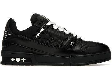 Louis Vuitton Trainer Black Embossed Monogram - Lightly Worn